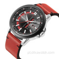 CURREN 8307 turquesa moderno relógio de quartzo para esporte casual masculino calendário cronógrafo relógio de pulso de luxo masculino 2021